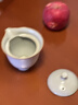 雅瓷汝窯蓋碗 陶瓷手抓壺 家用單人泡茶功夫茶具 汝瓷清心蓋碗禮盒裝 汝窯清心蓋碗 曬單實(shí)拍圖