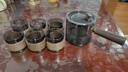 哈駱頓（HALODN）玻璃茶具套裝家用功夫茶具辦公室隔熱喝茶防燙耐熱泡茶壺高檔送禮 煙灰直覺(jué)壺7件套 【側鈕直覺(jué)壺+6個(gè)木環(huán)品杯】 曬單實(shí)拍圖