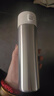 MUJI不銹鋼 保溫保冷水杯 單觸式 杯子 易攜帶 500mL 曬單實(shí)拍圖
