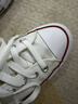 匡威（Converse）官方All Star經(jīng)典帆布男女低幫休閑運動(dòng)小白鞋101000 101000/白色 37 曬單實(shí)拍圖