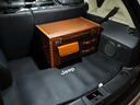 奕迪車(chē)載收納箱汽車(chē)后備箱儲物箱奔馳寶馬整理箱行李箱尾箱置物盒用品 升級款-棕凈面【帶折疊酒托】 曬單實(shí)拍圖