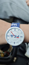斐樂(lè )（FILA）手表女學(xué)生手表紅藍色撞色潮流時(shí)尚男女款情侶表FLM38-6281-003 曬單實(shí)拍圖