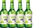 真露燒酒韓國進(jìn)口青葡萄味清酒低度酒水韓式米酒利口酒果味西柚味 葡萄燒酒360ml*4瓶 曬單實(shí)拍圖
