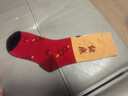 北虞馬年紅襪子一家三口四口親子襪紅色棉襪寶寶男女士本命年新年禮物 4雙C組禮盒-2成人+2兒童 均碼 成人碼35-41；兒童【襪底16cm，適合25-32碼 曬單實(shí)拍圖