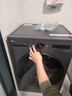 LG覓境系列14KG洗烘一體洗衣機 家用蒸汽除菌除螨 AI變頻直驅電機 360°速凈噴淋 智能投放 FF14DJ0C 覓境系列14KG 洗烘一體 暮云黑 曬單實(shí)拍圖