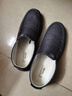 回力官方一腳蹬男鞋秋冬透氣爸爸鞋老人鞋休閑老北京布鞋子男 灰色43 曬單實(shí)拍圖