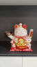 智匯招財貓開(kāi)業(yè)大擺件自動(dòng)招手電動(dòng)搖手大號陶瓷新店開(kāi)業(yè)大吉喬遷禮物 【財源滾滾】34*23*30-托盤(pán) 【禮盒+坐墊+圍脖】電池插電兩用 曬單實(shí)拍圖