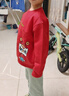巴拉巴拉童裝男童衛衣國風(fēng)上衣2025春秋拜年服潮【商場(chǎng)同款】201125121107 曬單實(shí)拍圖