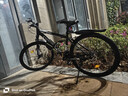山地車(chē)自行車(chē)變速越野單車(chē)輕便學(xué)生大人成人通勤上學(xué)社交減震車(chē) 升級減震款+【黑白輻條輪】 26寸【建議身高160-180cm】 21速 曬單實(shí)拍圖