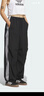 阿迪達斯（adidas）三葉草系列 女 3 S PARA PANT 梭織長(cháng)褲 KF9615 黑色 M 曬單實(shí)拍圖
