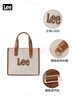 Lee手拎托特女小眾斜跨包通勤包學(xué)生百搭單肩包女神節送女友老婆禮物 苡米色 曬單實(shí)拍圖