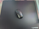CAPERE(鎧雷)防水全鋼化微蝕刻玻璃游戲鼠標墊加厚中號防滑PU底電競 玻璃墊【星耀黑】中號450x400x6mm 曬單實(shí)拍圖