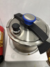 雙喜高壓鍋304不銹鋼燃氣電磁爐通用防爆家用壓力鍋單手開(kāi)合22CM/6L 曬單實(shí)拍圖