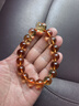 寶卡伊 珍藏級黃水晶手鏈男女情侶高品深橘色貔貅手鏈黃水晶手串送女友 珍藏級11.5-12MM貔貅手鏈 曬單實(shí)拍圖