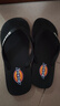Dickies拖鞋男潮流百搭休閑人字拖夏季情侶拖鞋 黑色 40  曬單實(shí)拍圖