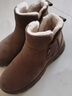 回力女鞋雪地靴女冬季加絨加厚保暖棉鞋 3200-駝色 38 曬單實(shí)拍圖