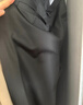 羅蒙【舒適微彈】休閑褲男士職業(yè)商務(wù)工裝褲子正裝冰絲直筒抗皺西裝褲 曬單實(shí)拍圖