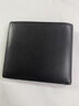 七匹狼（SEPTWOLVES）錢(qián)包男士真皮正品短款錢(qián)夾2026新款皮包頭層牛皮夾爸爸卡包證件包 光面銀狼標-黑色【專(zhuān)柜禮盒】 曬單實(shí)拍圖
