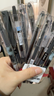 百樂(lè )（PILOT）黑色中性筆P500/V5/果汁筆/G1/SG針管水筆0.5按動(dòng)簽字筆學(xué)生考試筆經(jīng)典組合文具套裝 5支裝 曬單實(shí)拍圖