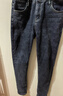 真維斯（Jeanswest）牛仔褲女長(cháng)褲加厚加絨褲女高腰冬季顯瘦修身小腳褲子女藍灰色28 曬單實(shí)拍圖