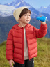 巴拉巴拉童裝兒童排骨羽絨服男童女童親子裝輕薄內膽2025年新款冬裝外套潮 新年紅-連帽-白鴨絨 清潔度1000+ 100 充絨量33g 曬單實(shí)拍圖