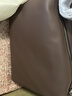 西木汀愛(ài)軟糖 牛皮托特包女大容量簡(jiǎn)約單肩斜挎包通勤 咖色大號 曬單實(shí)拍圖