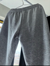 李寧（LI-NING）【加絨保暖】休閑長(cháng)褲男健身寬松加厚運動(dòng)褲百搭束腳收口衛褲子男 曬單實(shí)拍圖
