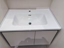 九牧（JOMOO）浴室柜 陶瓷一體盆智能抗菌洗臉盆柜組合冷灰80cm A2741-14LD-Z5 曬單實(shí)拍圖