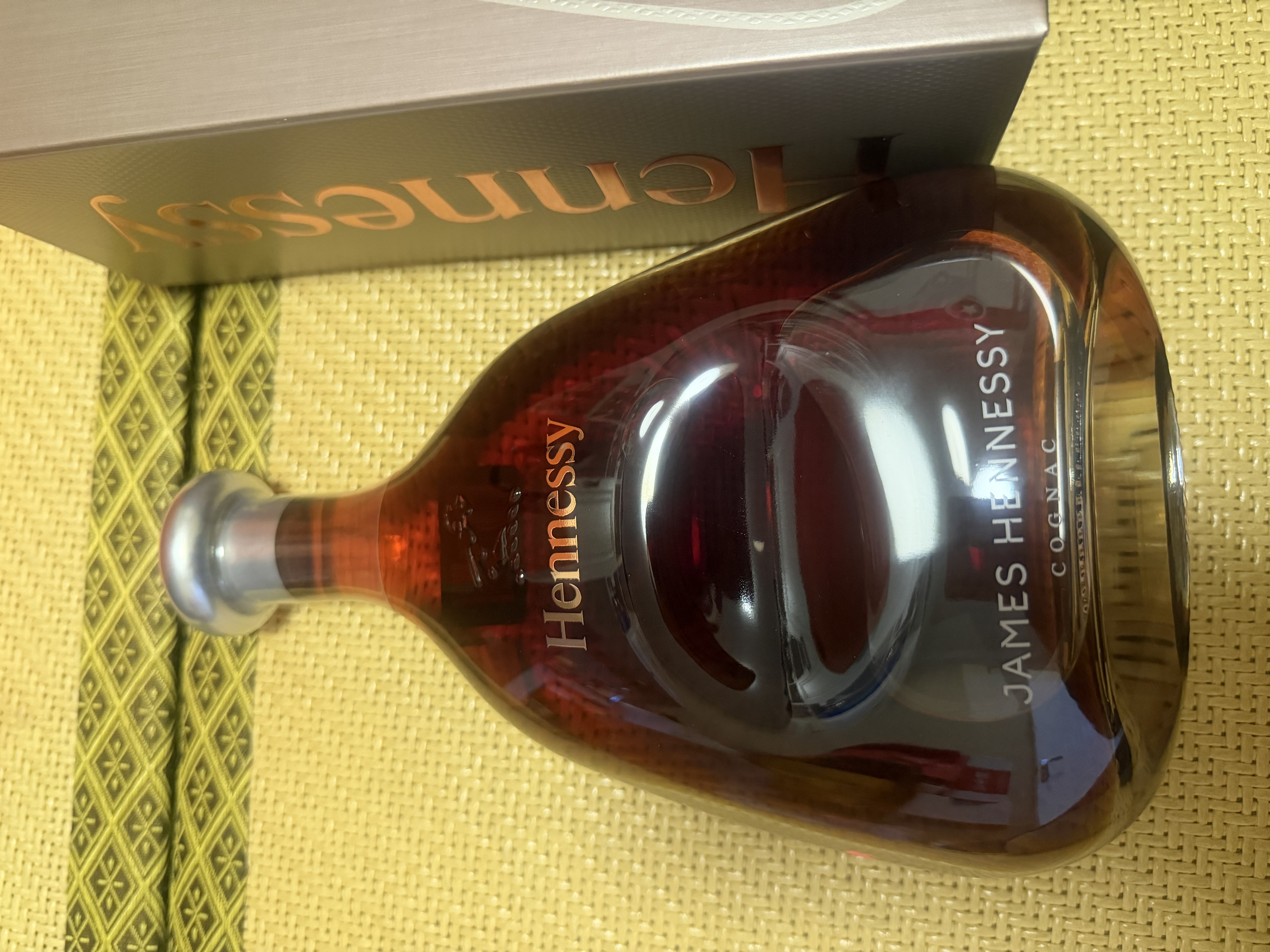 軒尼詩（Hennessy）詹姆士紀念版700ml 法國干邑白蘭地 原裝進口洋酒 國行 700mL 1瓶 曬單實拍圖
