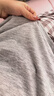 H&M女裝T恤春季圓領(lǐng)時(shí)尚休閑簡(jiǎn)約寬松棉質(zhì)短袖上衣1270848 混淺灰色 M 165/96 曬單實(shí)拍圖