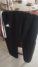 阿迪達斯（adidas）長(cháng)褲男女春季寬松透氣直筒褲跑步運動(dòng)防風(fēng)休閑褲  黑白 L 曬單實(shí)拍圖