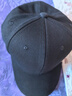 紅蜻蜓帽子男士棉質(zhì)寬檐鴨舌帽硬頂加深時(shí)尚百搭太陽(yáng)帽出游防曬棒球帽 藏藍 均碼 帽圍可調（54-60CM） 曬單實(shí)拍圖