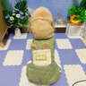 嬉皮狗（hipidog）狗狗衣服絎棉口袋牽引棉衣小型幼犬比熊博美犬秋冬加厚保暖四腳衣 蒂安綠 M（建議體重5-8斤） 曬單實(shí)拍圖