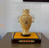 漢京金玉滿(mǎn)堂銅鎏金花絲花瓶擺件客廳辦公室高端裝飾喬遷新居開(kāi)業(yè)禮物 【京倉直發(fā) 帶罩款】金玉滿(mǎn)堂 長(cháng)30寬23高41厘米 曬單實(shí)拍圖