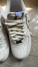 耐克NIKE男空軍一號AF1 AIR FORCE1馬年限定款運動(dòng)鞋IQ1119-011白40.5 曬單實(shí)拍圖