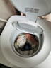 美的（Midea）波輪洗衣機全自動(dòng)小型3公斤 母嬰兒童內衣褲襪洗迷你 健康除螨洗以舊換新 MB30VH36E【加熱款】 波輪 曬單實(shí)拍圖