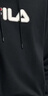 FILA 斐樂(lè )情侶款男女連帽衛衣冬季新款休閑寬松加絨保暖長(cháng)袖上衣 【常規款】正黑色-BK L 175/96A/L 曬單實(shí)拍圖
