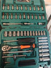 綠林（GREENER）54件專(zhuān)業(yè)汽修套筒扳手修汽車(chē)工具箱套裝家用小飛棘輪快速扳手套筒 曬單實(shí)拍圖