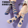 耐爾棉羊毛襪子女秋冬長(cháng)襪加厚保暖復古百搭中筒襪ins潮堆堆襪 【羊毛襪】經(jīng)典復古 4雙 均碼 曬單實(shí)拍圖
