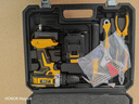 光宸手電鉆充電鉆家用組合工具箱套裝維修套裝電動(dòng)螺絲刀五金工具箱 升級全身包膠21V鋰電118件套 曬單實(shí)拍圖