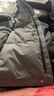 坦博爾羽絨服男士短款連帽保暖冬款外套厚25年新款5550325D 黑色180 曬單實(shí)拍圖