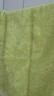 全棉時(shí)代毛巾純棉不易掉毛加大加厚方巾抗菌柔軟強吸水 香草綠32×70cm  曬單實(shí)拍圖