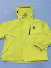 左西童裝兒童沖鋒外套三合一男童防水戶(hù)外服2026新款春裝大童上衣 黃綠色 160 cm 曬單實(shí)拍圖