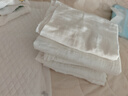 棉之潤尿布嬰兒紗布7A抗菌純棉新生兒尿布戒子布可水洗8片裝透氣70*50cm 曬單實(shí)拍圖