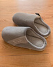比格加大碼冬季棉拖鞋男士4647居家室內加肥毛毛拖鞋4849 灰色   50-51 曬單實(shí)拍圖
