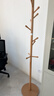 穩納實(shí)木衣架落地衣帽架衣架掛衣架實(shí)木衣架落地臥室客廳玄關(guān)掛8006q 曬單實(shí)拍圖