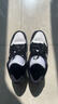 耐克NIKE休閑鞋男女熊貓AJ 1喬丹JORDAN 1運動(dòng)鞋DC0774-101黑白39 曬單實(shí)拍圖