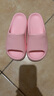 樸西靜音軟底家用EVA女士2026新款涼拖居家浴室洗澡防滑情侶親子拖鞋 櫻花粉 穿上仙氣飄飄 37-38 曬單實(shí)拍圖