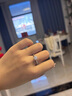 I Do鉑金pt950鉆戒微鑲六爪1克拉培育鉆石求婚訂婚戒指送女友生日禮物 經(jīng)典微鑲六爪1克拉鉆 開(kāi)口可調節 曬單實(shí)拍圖