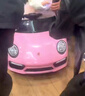 沃米特兒童電動(dòng)車(chē)四輪可坐人帶遙控駕駛嬰幼兒玩具汽車(chē)小孩寶寶駕駛童車(chē) 粉色：遙控+搖擺+早教音樂(lè ) 曬單實(shí)拍圖